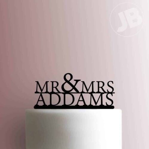 Custom Mr and Mrs Cake Topper 100