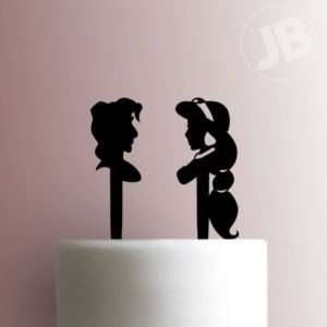 Jasmine and Aladdin Cake Topper 100