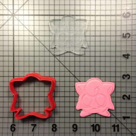 Pokemon - Jigglypuff 100 Cookie Cutter and Stamp (Embossed 1)