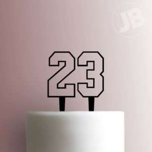 Jordan 23 Cake Topper 101