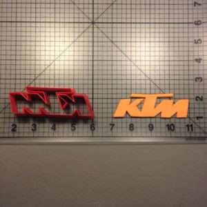 KTM Logo Cookie Cutter