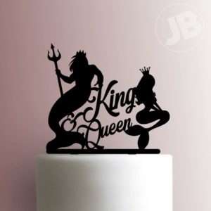 King and Queen Cake Topper 100