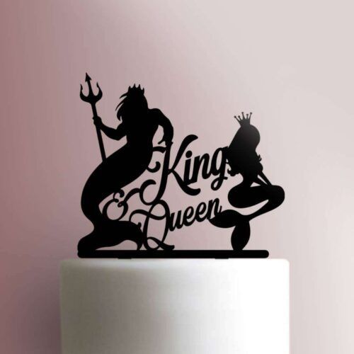 King and Queen Cake Topper 100