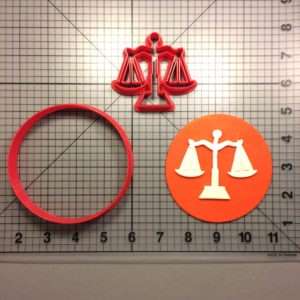 Libra Icon Cookie Cutter Set