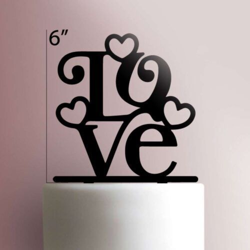 Love Cake Topper 100