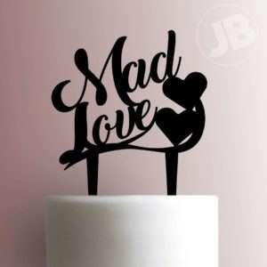 Mad Love 100 Cake Topper