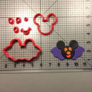 Mickey Bat Cookie Cutter Set