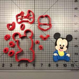 Mickey Mouse Baby Body 266-D006 Cookie Cutter Set