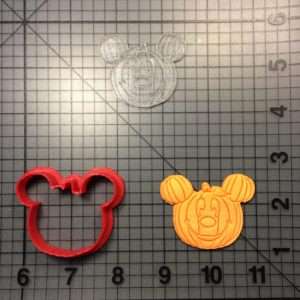 Mickey Pumpkin 100 Cookie Cutter and Stamp (embossed 1)