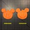 Mickey Pumpkin 100 Cookie Cutter and Acrylic Stamp