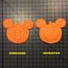 Mickey Pumpkin 100 Cookie Cutter and Acrylic Stamp