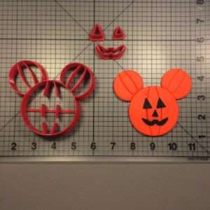 Mickey Pumpkin Cookie Cutter Set