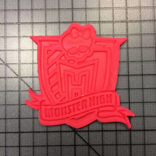 Monster High 100 Cookie Cutter and Stamp (embossed 2)