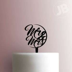 Mr. and Mrs. Cake Topper 101