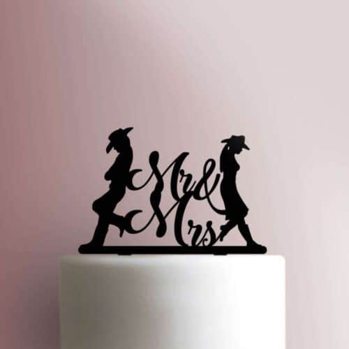 Mr. and Mrs. Cake Topper 104