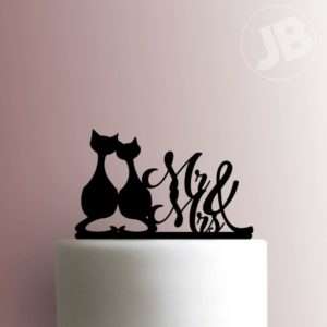 Mr. and Mrs. Cake Topper 105