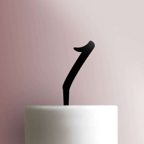 One Cake Topper 100