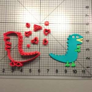 Peppa Pig- George Dinosaur Cookie Cutter Set