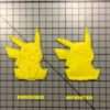 Pikachu 100 Cookie Cutter and Acrylic Stamp