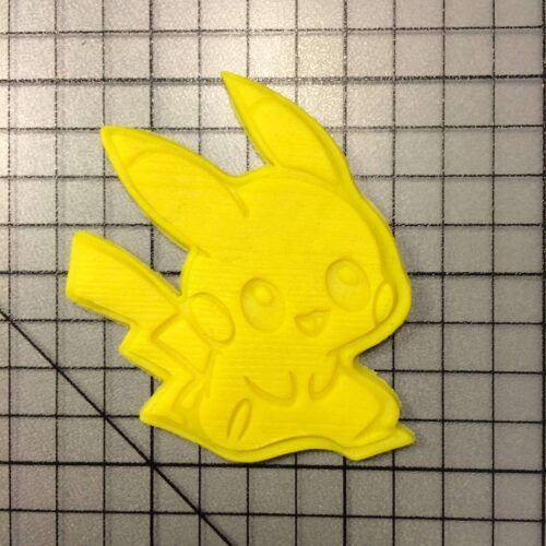 Pikachu 101 Cookie Cutter and Stamp (embossed 2)