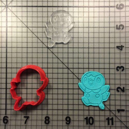 Piplup 100 Cookie Cutter and Stamp (embossed 1)