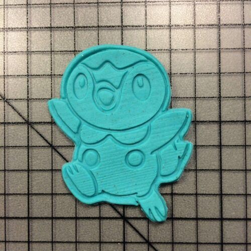 Piplup 100 Cookie Cutter and Stamp (embossed 2)