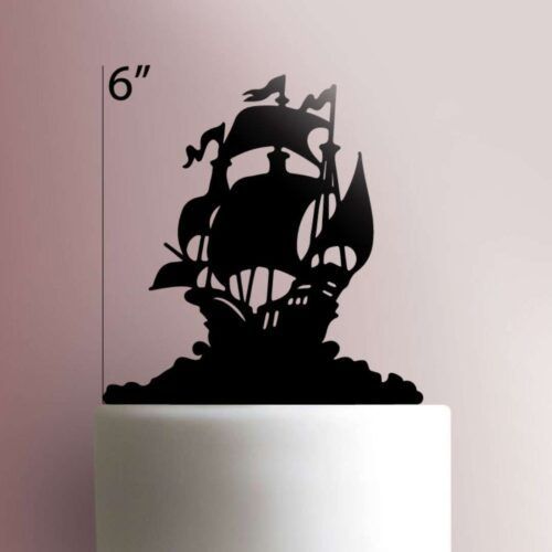Pirate Ship Cake Topper 100