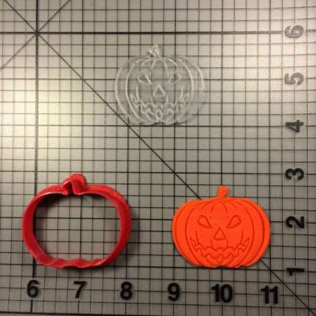Halloween - Jack O' Lantern 227-808 Cookie Cutter and Stamp