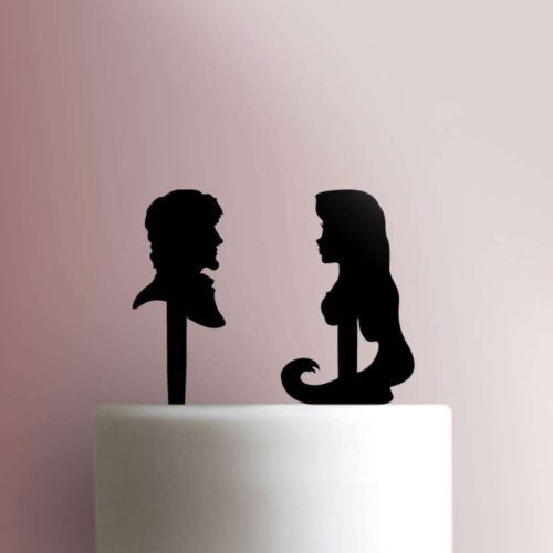 Rapunzel and Flynn Cake Topper 100