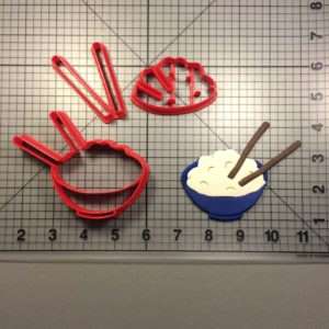 Rice Bowl 100 Cookie Cutter Set