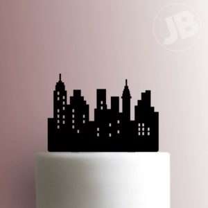 Skyline Cake Topper 100