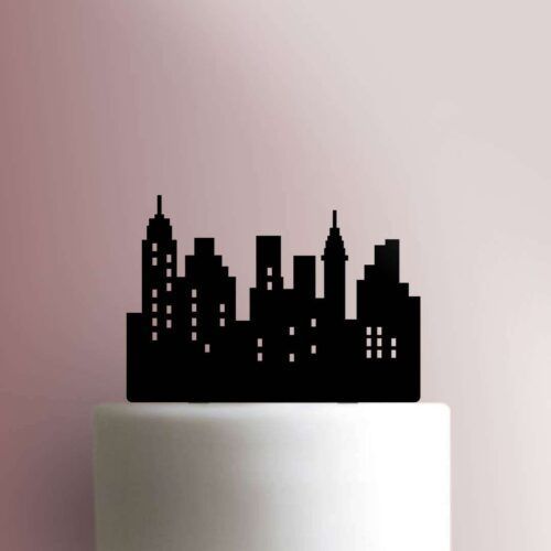 Skyline Cake Topper 100