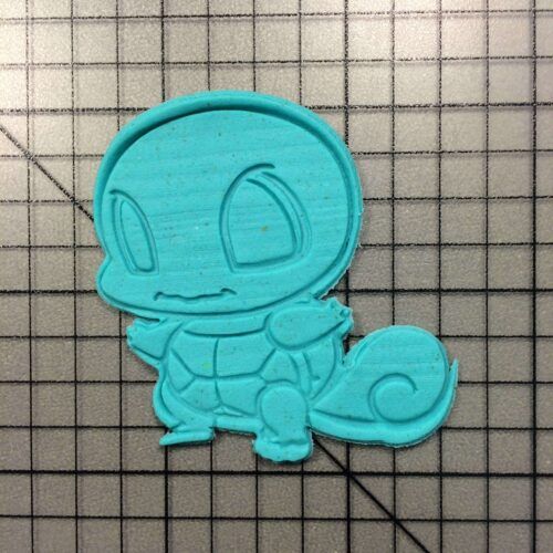 Squirtle 100 Cookie Cutter and Stamp (embossed 2)