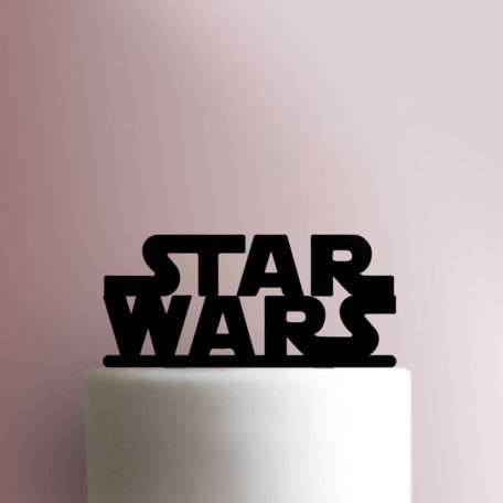 Star Wars Logo Cake Topper 100