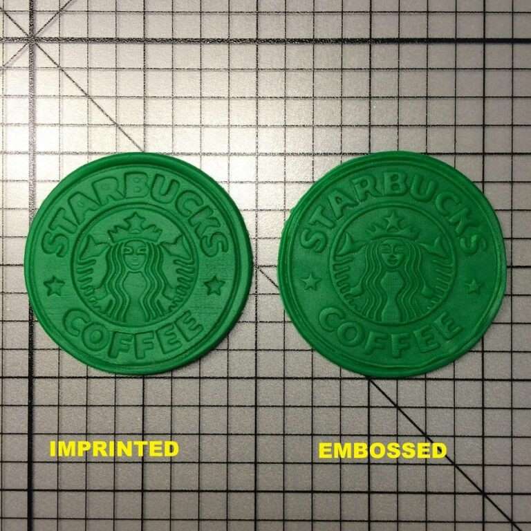 Starbucks Logo 100 Cookie Cutter and Stamp (embossed 1)