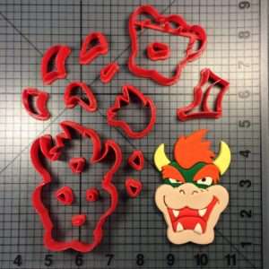 Super Mario- Bowser Cookie Cutter Set