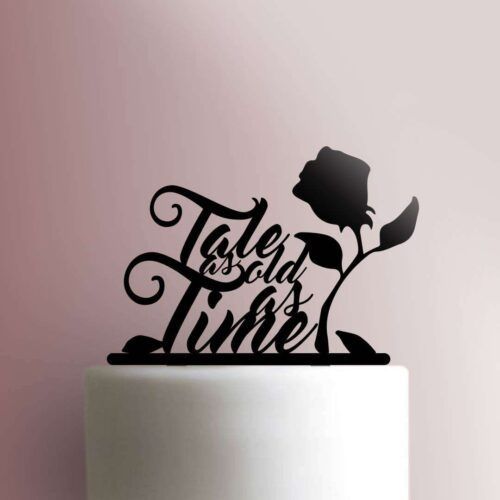 Beauty and the Beast - Tale as Old as Time 225-241 Cake Topper