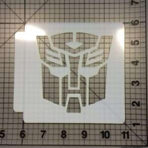 Autobot Logo Stencil 100