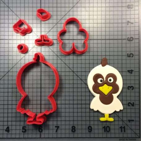 Chicken 100 Cookie Cutter Set