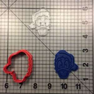 Christmas Donald 100 Cookie Cutter and Stamp (embossed 1)