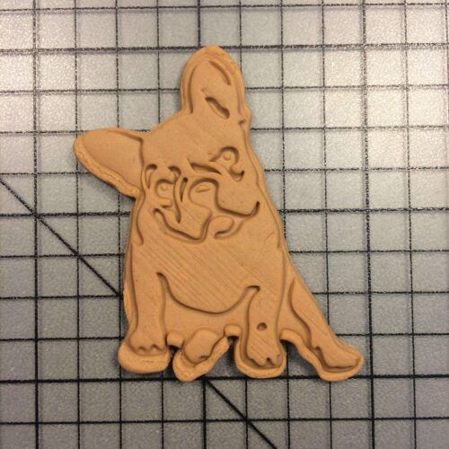 French Bulldog 101 Cookie Cutter and Stamp (embossed 2)