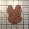 Dog - French Bulldog 102 Cookie Cutter and Acrylic Stamp