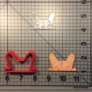 French Bulldog 104 Cookie Cutter and Stamp (embossed 1)