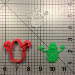 Ghostbusters 100 Cookie Cutter and Stamp (embossed 1)