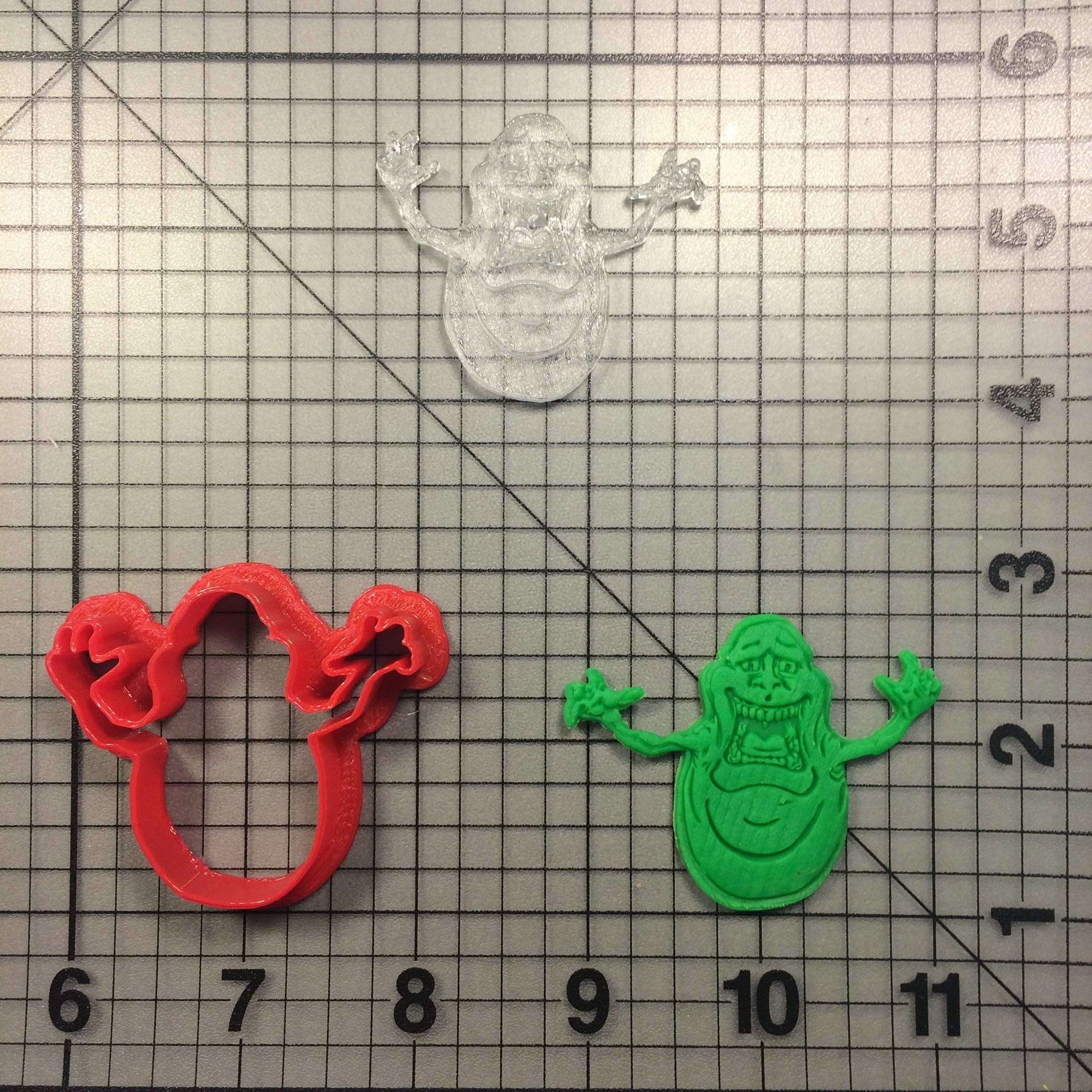 Ghost 100 Cookie Cutter and Stamp Halloween 