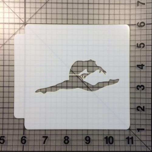 Gymnastics Stencil 100