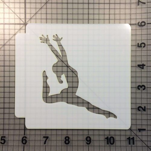 Gymnastics Stencil 104