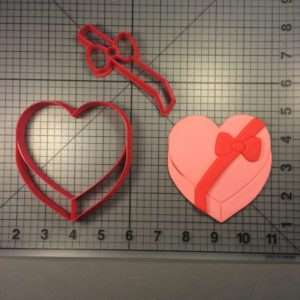 Valentines Day - Heart Chocolate Box 266-E762 Cookie Cutter Set