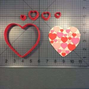 Hearts Heart 100 Cookie Cutter Set