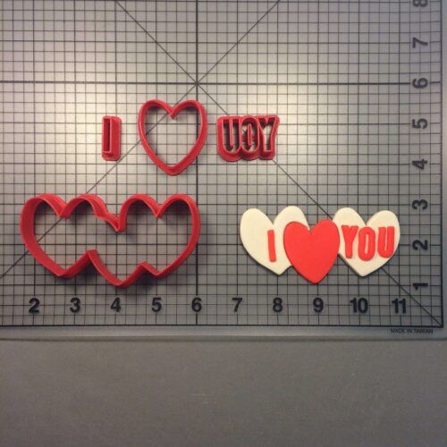 I Heart You 100 Cookie Cutter Set
